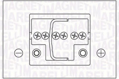 MAGNETI MARELLI 067300240005 -  Стартерная аккумуляторная батарея
